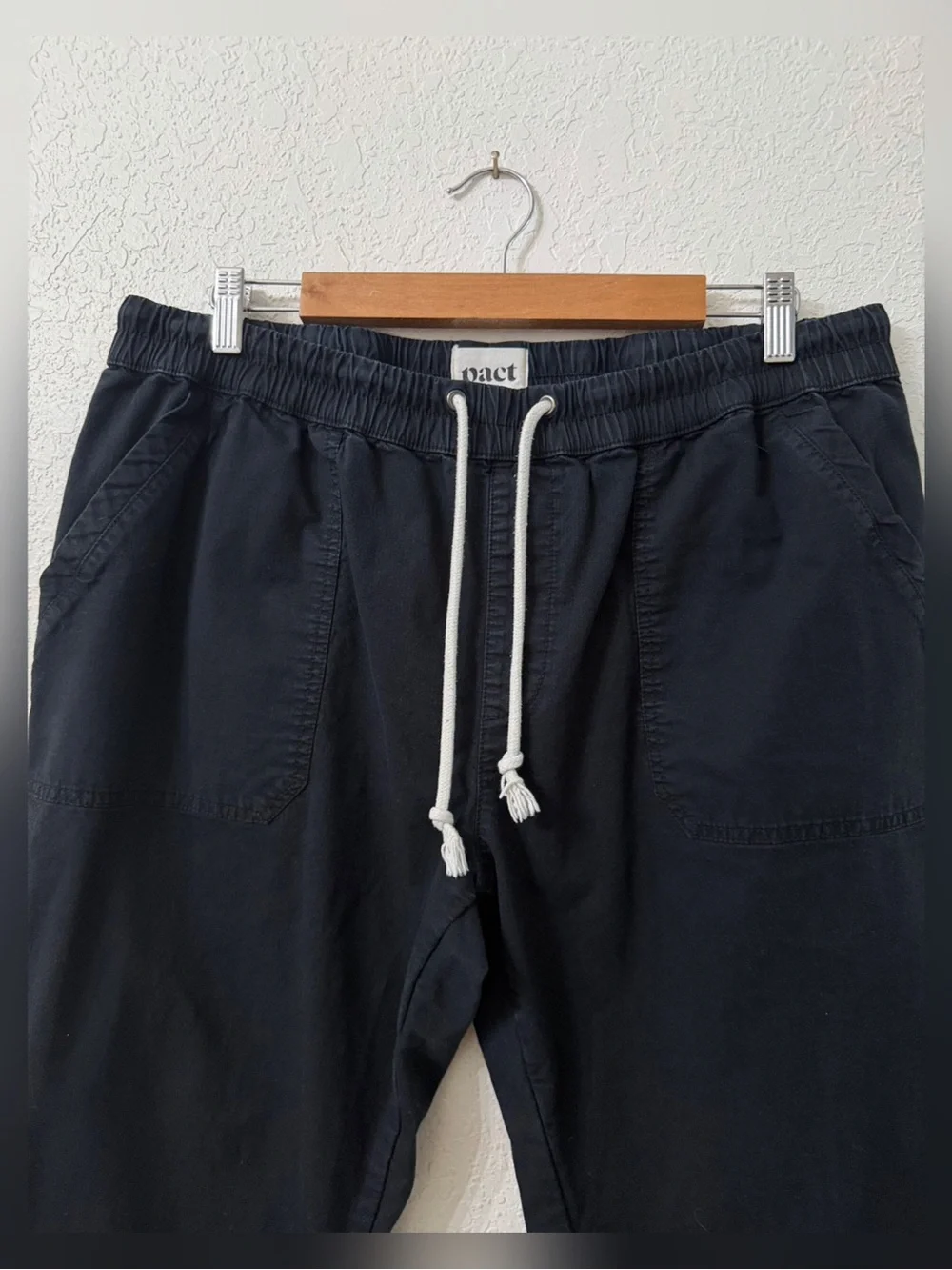 Pact Woven Twill Roll Up Pants Size XXL